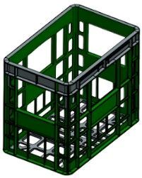 40x26x33 Ayran Kasası