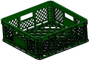 40x40x14 Yoğurt ve Süt Ürünü Kasası