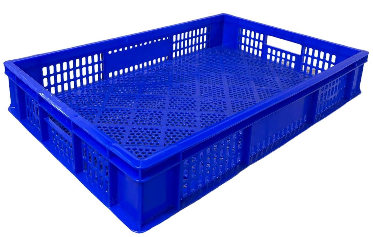 60x40x10 Perforated Plastic Crate