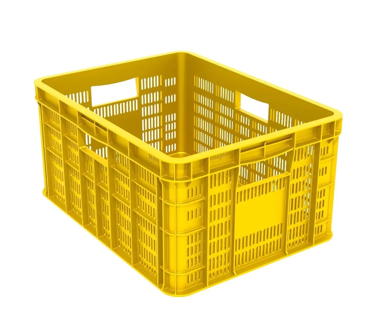 40x30x20 Tabanı Kapalı Yanları Delikli Plastik Kasa