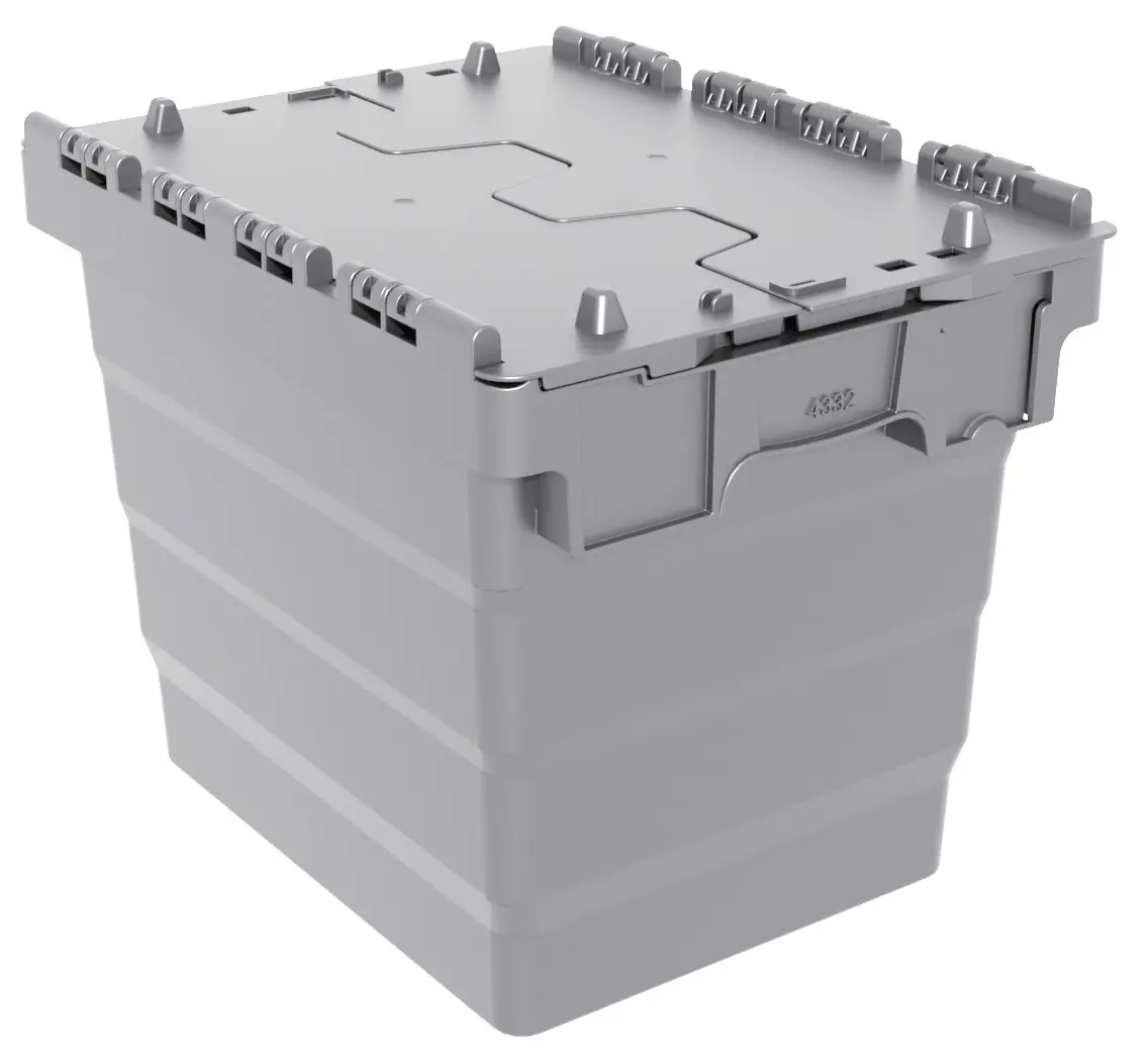 40x30x32 cm Attached Lid Container